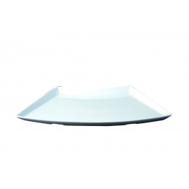 Plat buffet  concept blanc 51 cm x 