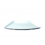 Plat buffet  concept blanc 51 cm x 