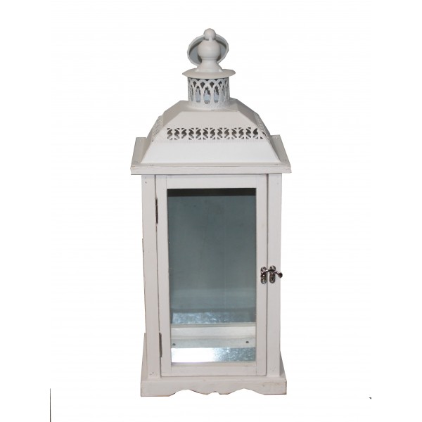 Lanterne bois blanc Lanterne bois blanc