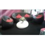 Ensemble STONE 2x1place+1x2places+1 table basse Ensemble STONE 2x1place+1x2places+1 table basse