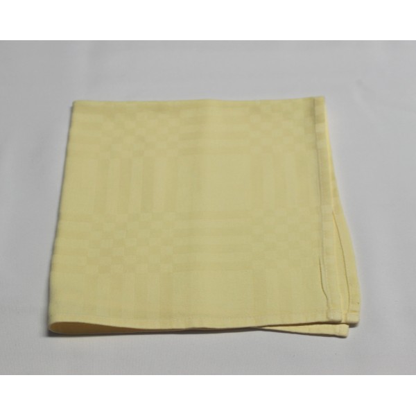 Serviette de table 45 cm Jaune pail Serviette de table 45 cm Jaune pail