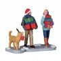 LEMAX - FIGURINE FETE DE NOEL (2 PIECES)