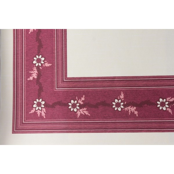 SURNAPPE DUNICEL PIECE 84 X 84 CM EMILIA BORDEAUX