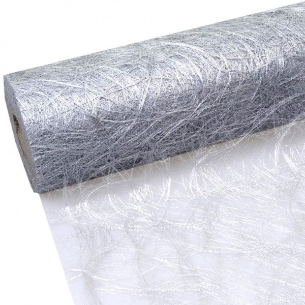 FIBRE SIZOWEB 1 M X 60 CM ARGENT