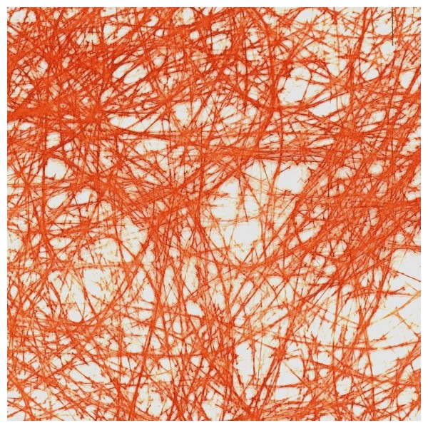 FIBRE SIZOFLOR 1 M X 30 CM ORANGE