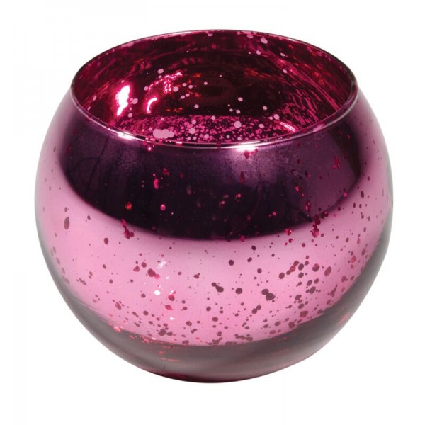 BOUGEOIR BOULE FUCHSIA