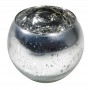 BOUGEOIR BOULE ARGENT