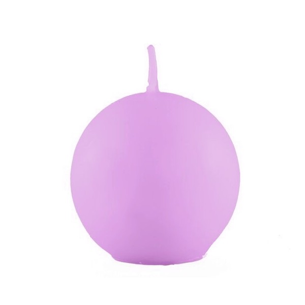 BOUGIE Ø 80 MM LILAS