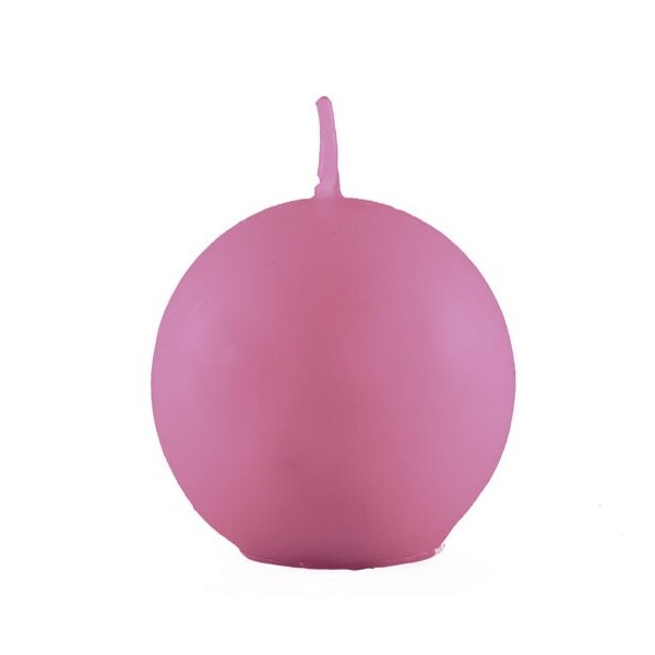 BOUGIE Ø 80 MM ROSE