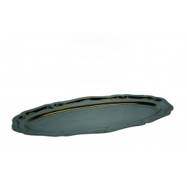 Plat ovale inox 60 cm ( torpilleur)