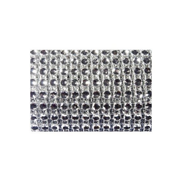 RUBAN DIAMANT ARGENT 2 CM X 1,80 M