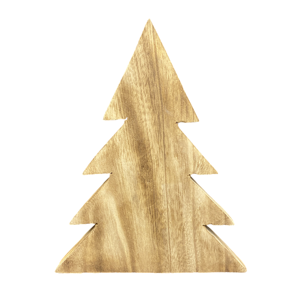 SAPIN EN BOIS 25 X 19 X 3 CM