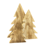 SAPIN EN BOIS 25 X 19 X 3 CM