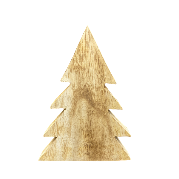 SAPIN EN BOIS 20 X 15 X 3 CM