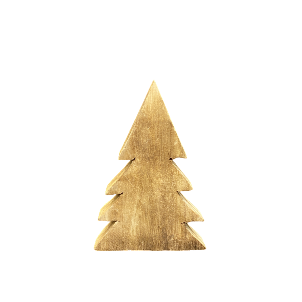 SAPIN EN BOIS 15 X 11 X 3 CM