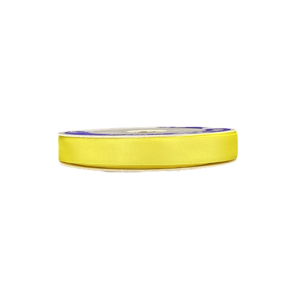 RUBAN SATIN 15 MM X 50 M JAUNE