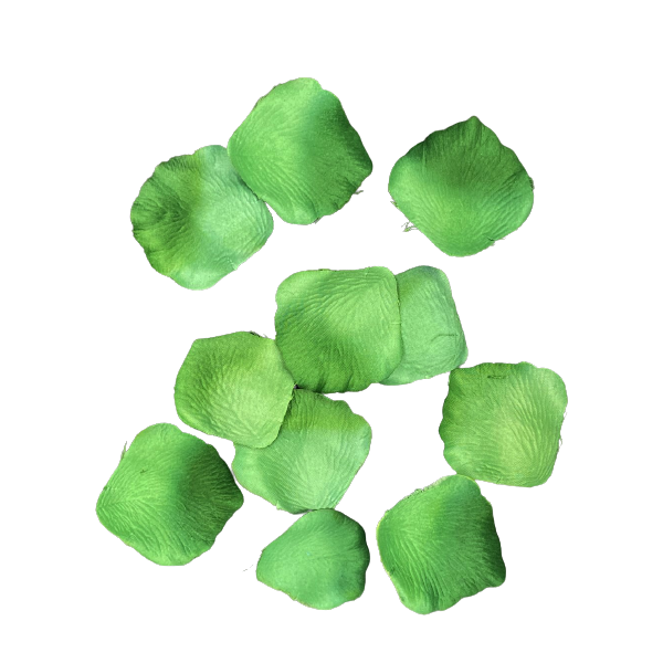 PETALES DE ROSE VERT