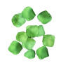 PETALES DE ROSE VERT