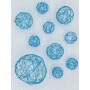 WIRE BALLS TURQUOISE (10 PIECES)