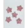 WIRE STARS ROUGE (5 PIECES)