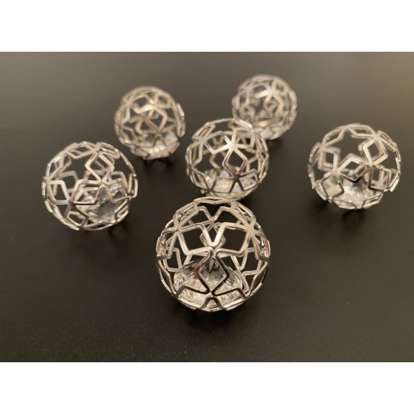 BOULE METALLIQUE ARGENT