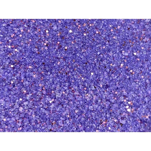 GLITTER GLASS SAND VIOLET