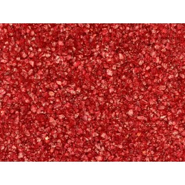 GLITTER GLASS SAND CARMINE