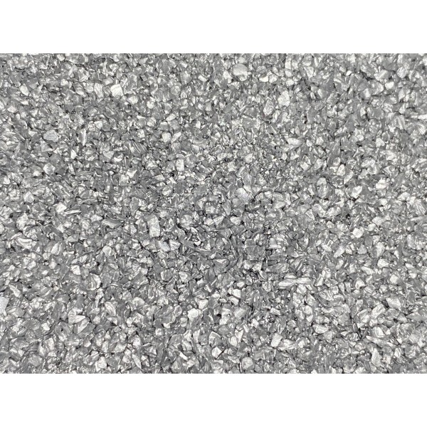 GLITTER GLASS SAND ARGENT