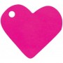 MARQUE-PLACE COEUR FUCHSIA