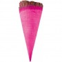 CORNET EN BOIS FUCHSIA