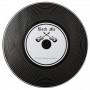 SET DE TABLE VINYLE NOIR