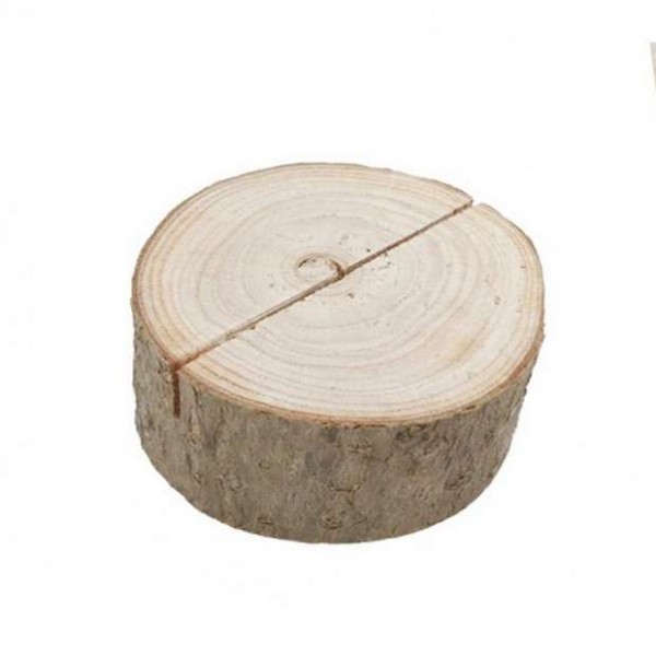 PORTE-CARTE RONDIN DE BOIS