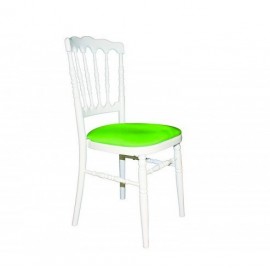 Chaise Napoléon III empilable Blanche
