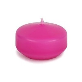 BOUGIE FLOTTANTE PIECE FUCHSIA ERIKA