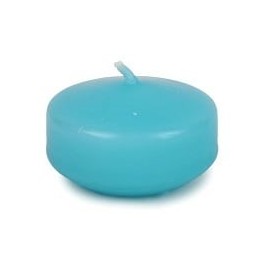 BOUGIE FLOTTANTE PIECE TURQUOISE