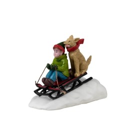 LEMAX - FIGURINE LUGE DE DESCENTE