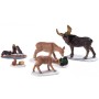 LEMAX - FIGURINES ANIMAUX SAUVAGES (5 PIÈCES)