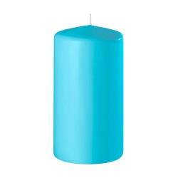 BOUGIE CYLINDRE 100/60 MM TURQUOISE