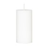 BOUGIE CYLINDRE 100/60 MM BLANC CASSE