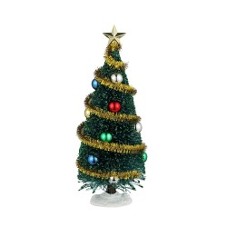 SAPIN DE NOEL VERT SCINTILLANT, MOYEN