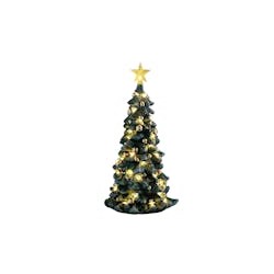 SAPIN DE NOËL ENNEIGE LUMIÈRE BLANCHE