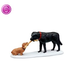 FIGURINE "QUI TIRE LE PLUS FORT
