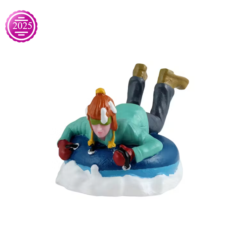 FIGURINE EN NEIGE A L'AVEUGLE