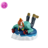 FIGURINE EN NEIGE A L'AVEUGLE