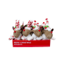 PETIT ELAN EN TISSUS AVEC BONNET DE NOEL