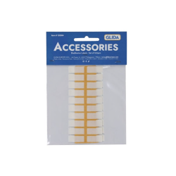 ETIQUETTES ADHESIVES GLIDA (100PIECES)