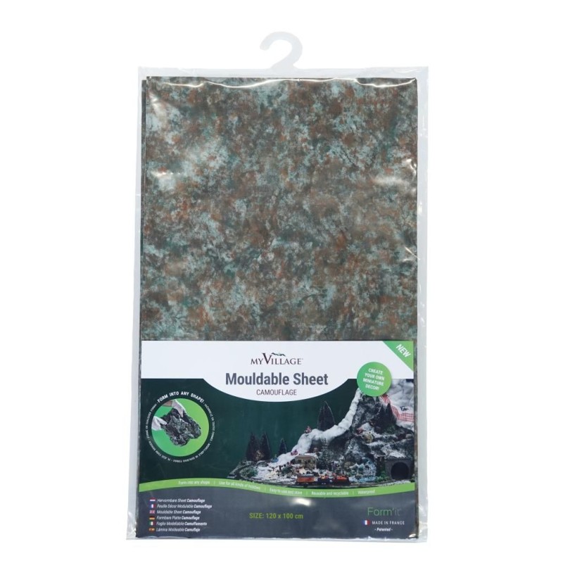 FEUILLE DECOR MODULABLE CAMOUFLAGE
