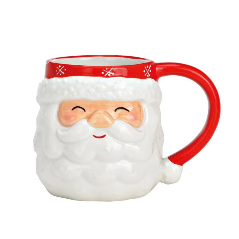 MUG PERE NOEL 15 X10 X9 CM //400ML