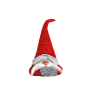 TETE DE SAINT NICOLAS EN TISSUS 18X39X16CM