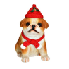 FIGURINE CHIEN BRUN 10X12X17CM (1 pièce)